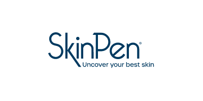 The skinpen logo says `` uncover your best skin ''.