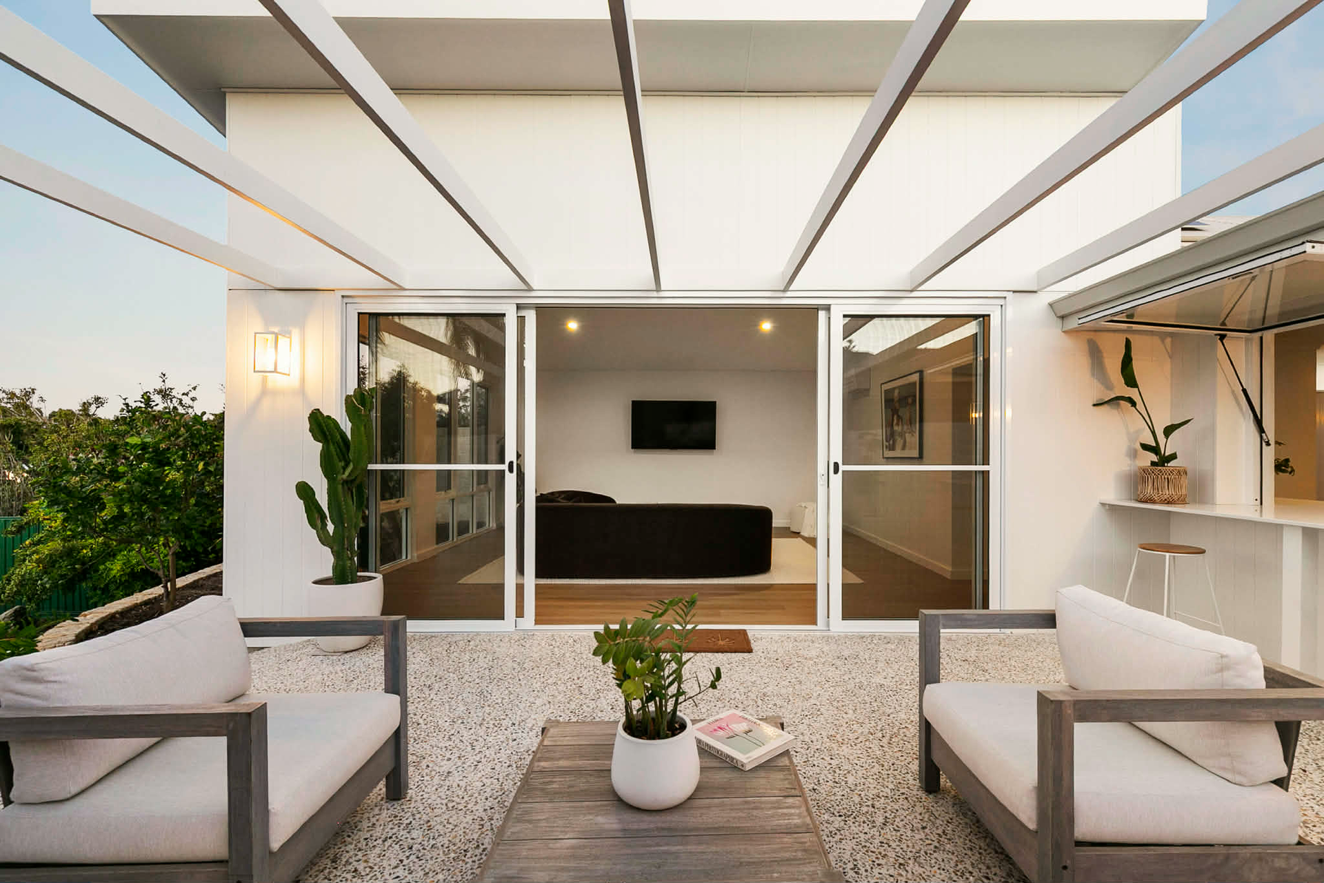 Woodlands Construction architectural Concrete.