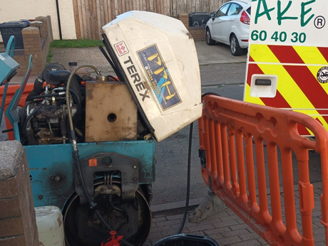 Fuel Mistake Sugar In Diesel Road Roller