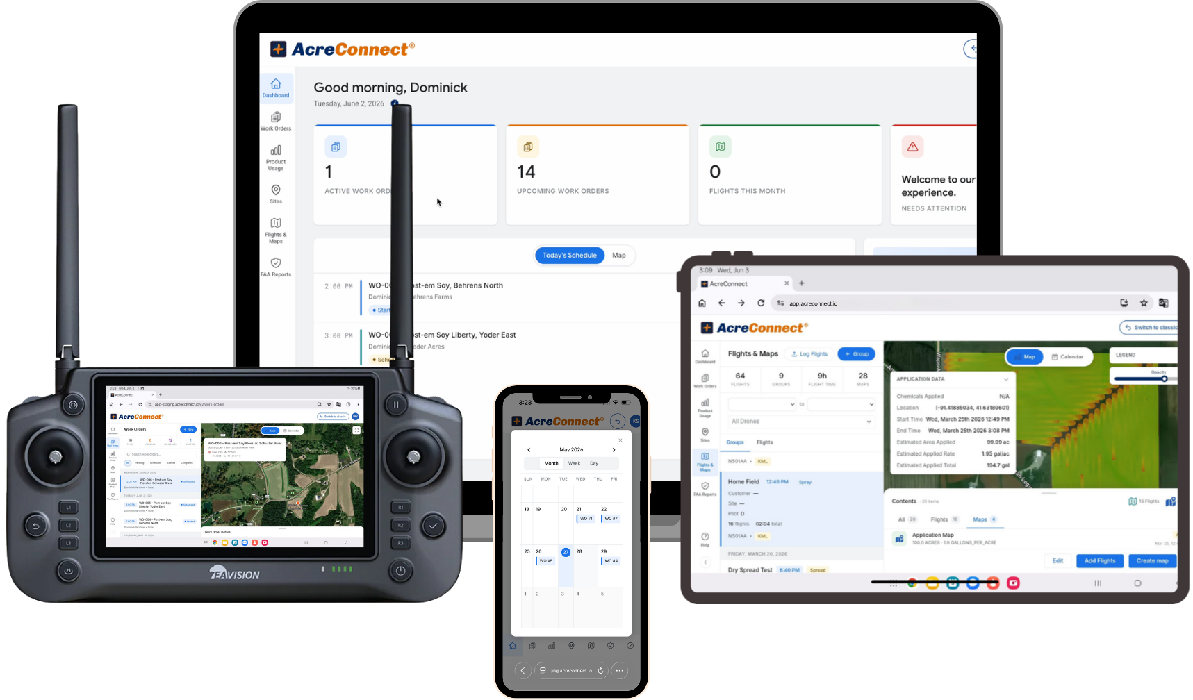 American Autonomy ag ecosystem integration software for agricultural drone OEMs