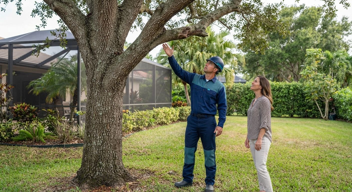 Tree care assessment after contacting a Wellington tree service