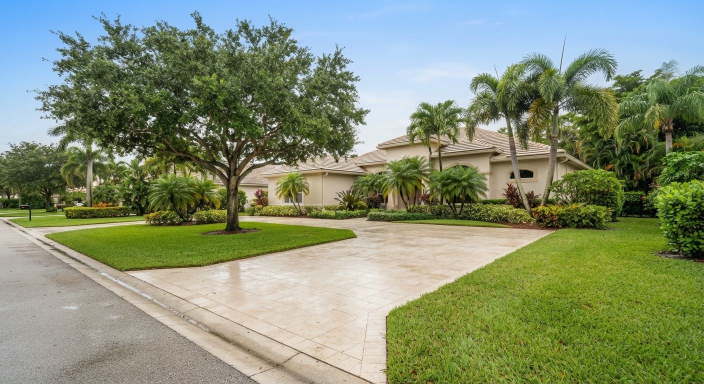 Completed emergency tree service cleanup in Wellington Florida