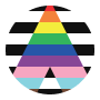 LGBTQIA+ ally badge