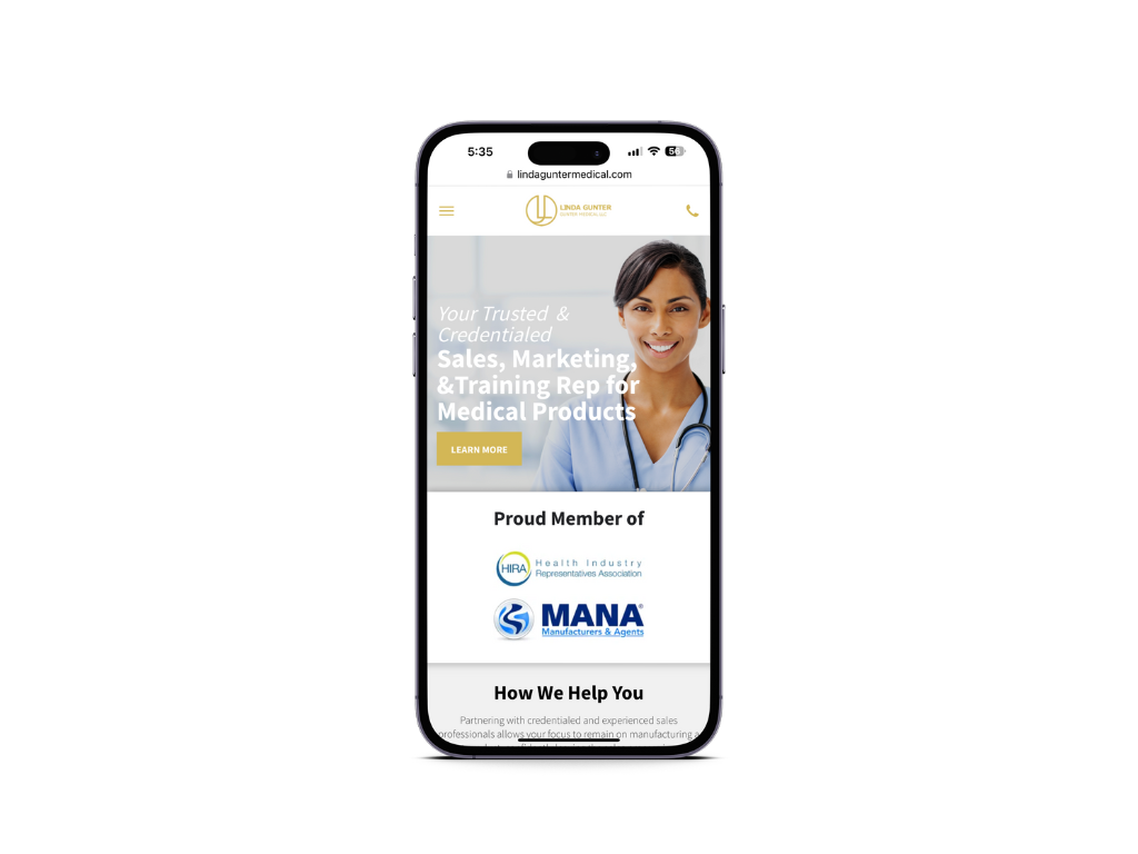 A cell phone with a nurse on the screen.