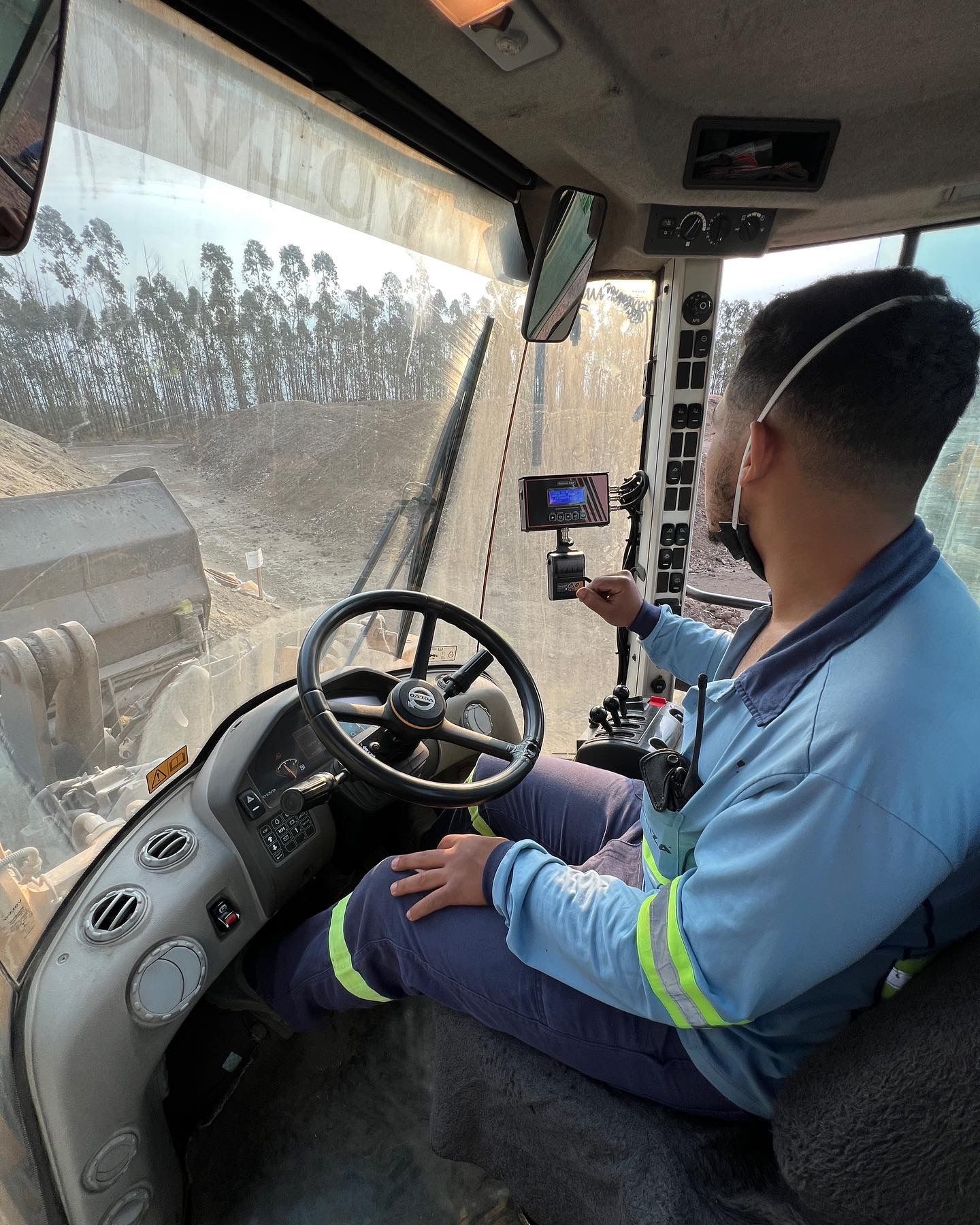 balança para pá carregadeira