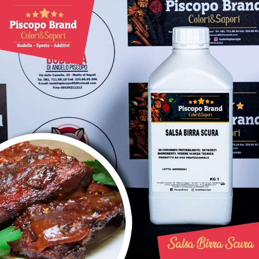 salsa birra scura per carni