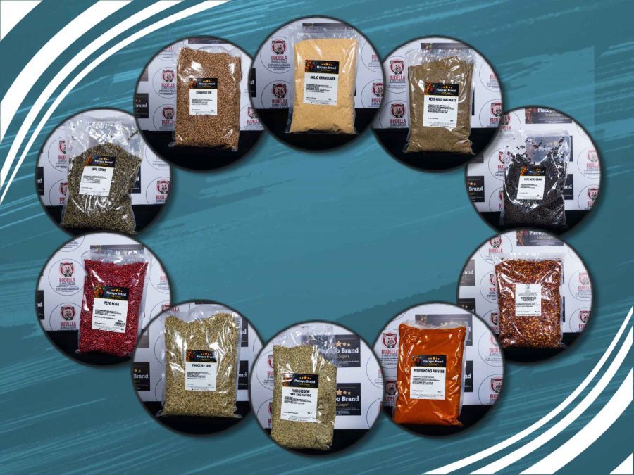 assortimento di spezie