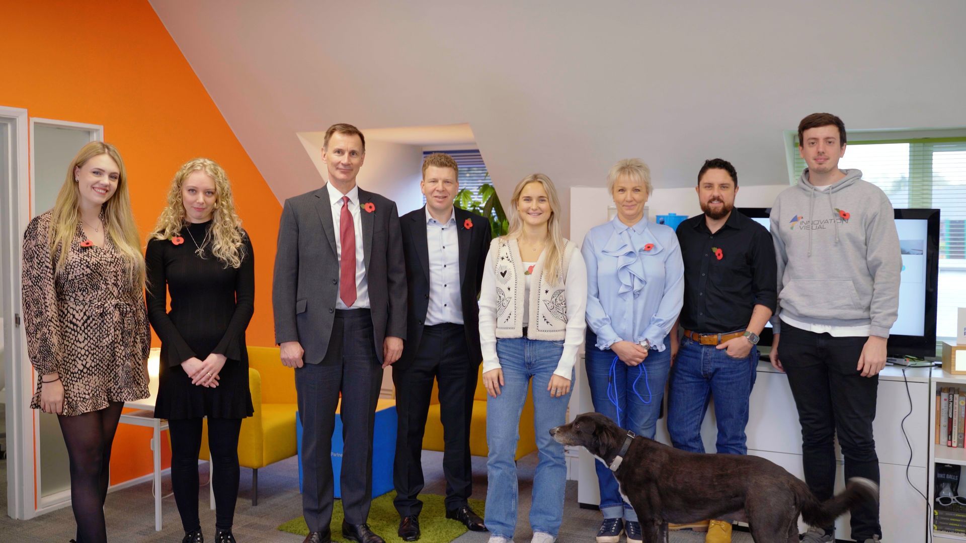 tanshire business park tenant with jeremy hunt