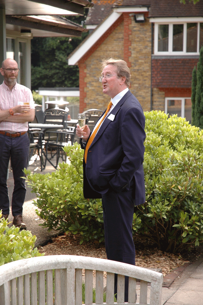 chamberlains accountancy host summer party at tanshire business park surrey