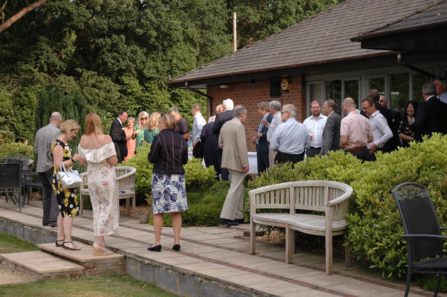 chamberlains accountancy host summer party at tanshire business park surrey