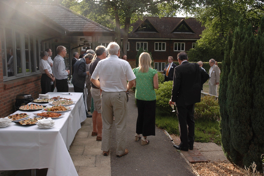 chamberlains accountancy host summer party at tanshire business park surrey