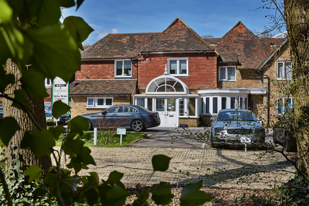 Outside of Ash House at Tanshire Business Park