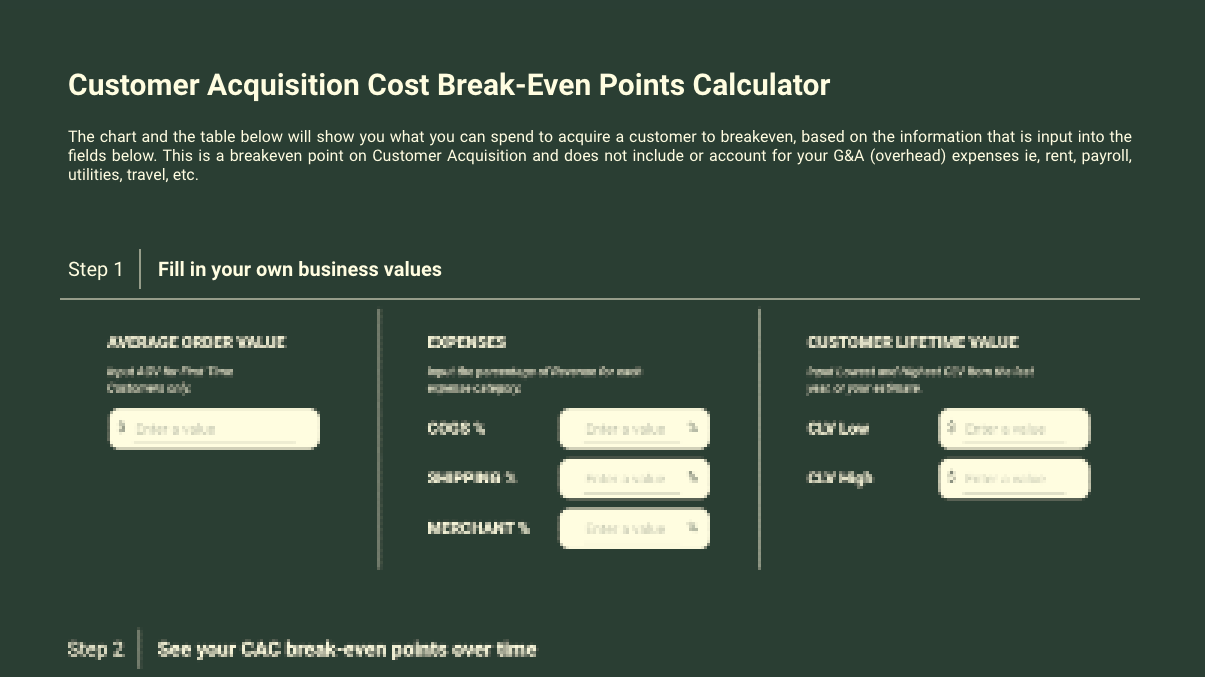 DTC Wealth CAC Calculator