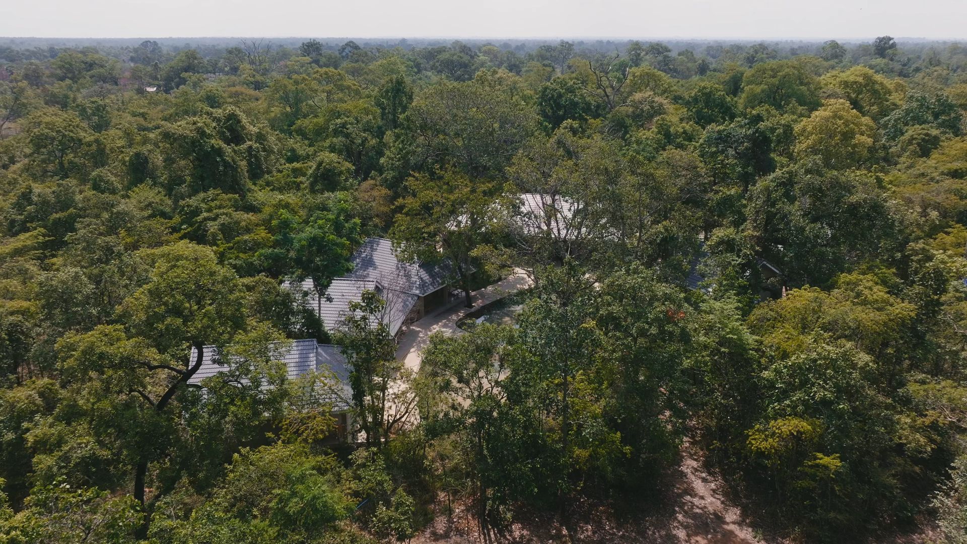 kriel lodge from above