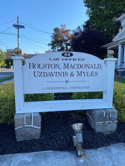 Holston, MacDonald, Uzdavinis, Ziegler & Myles signage