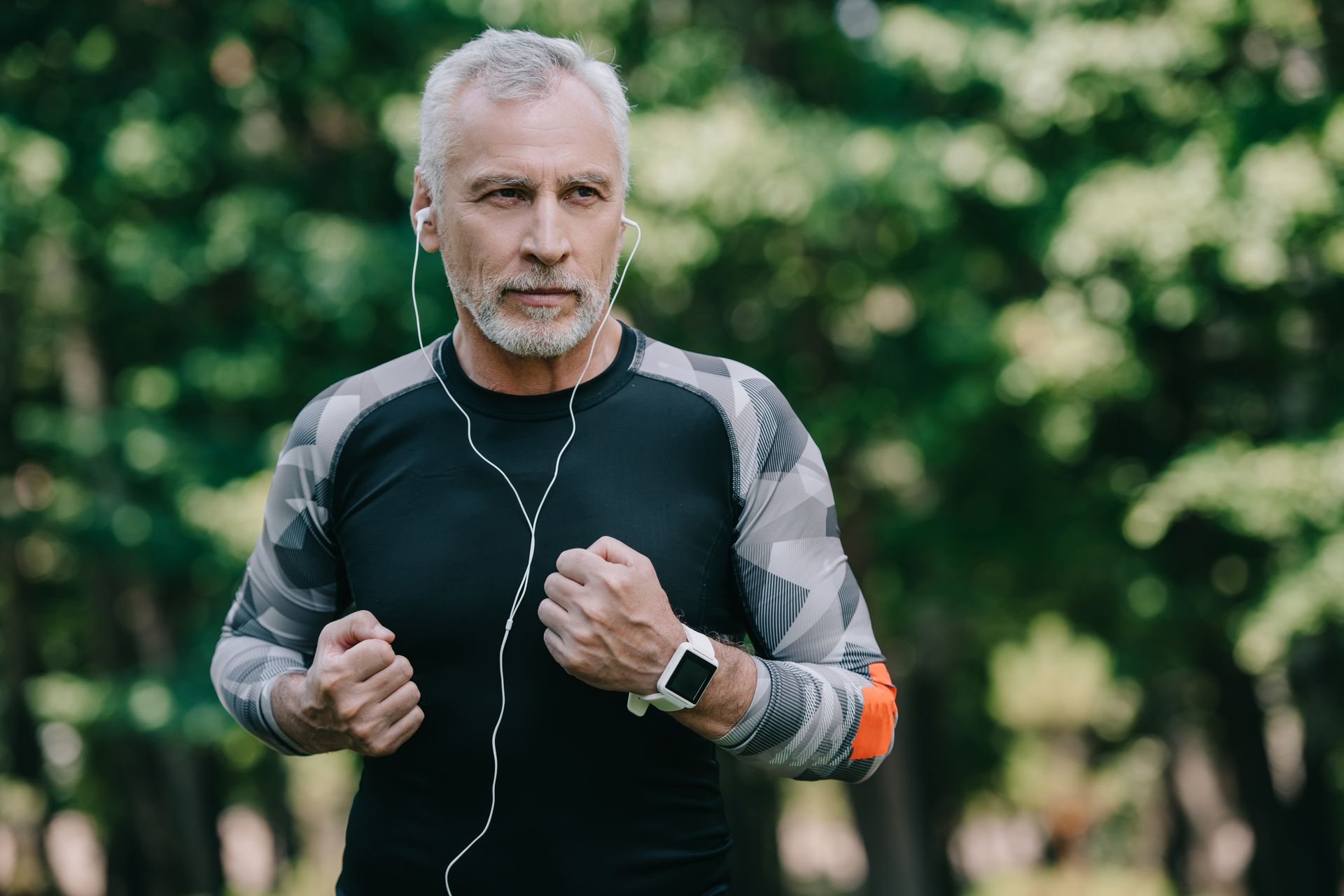 Image of a man exercising Image of a man exercising