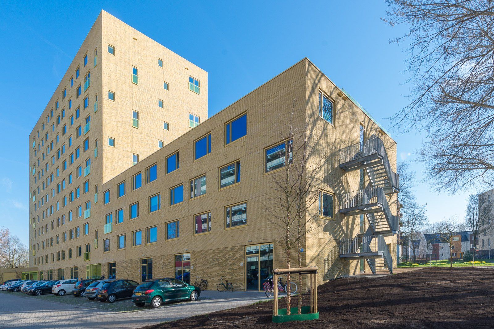 Portfolio Walter Frisart FOTOwerk Vastgoedfotograaf: Hoogbouw appartementen Zonnelaan Groningen voor Aberson