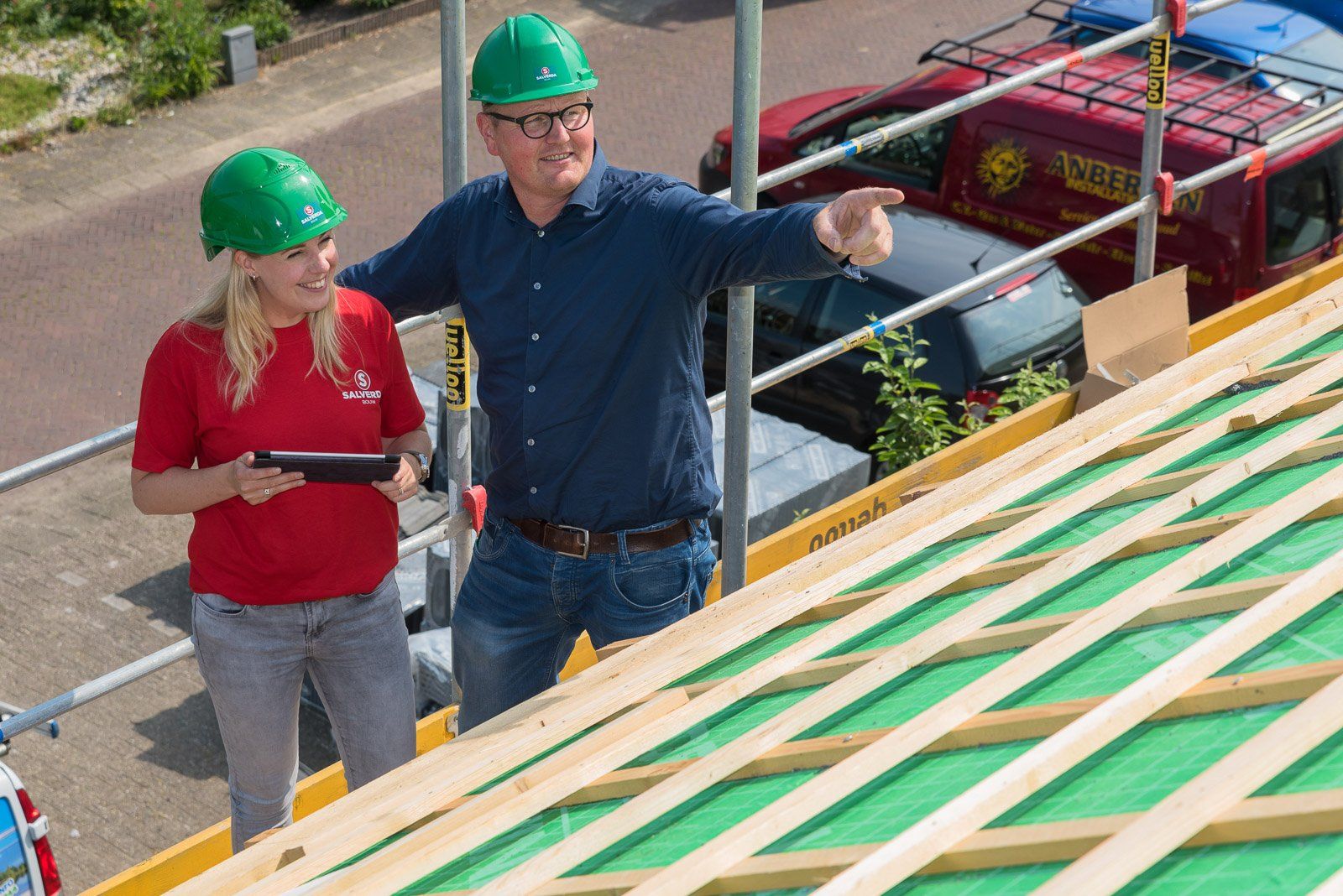 Portfolio Walter Frisart FOTOwerk voor Bouwkunst en Architectuur: Renovatieproject met bewoners begeleider en uitvoerder voor Salverda Bouw