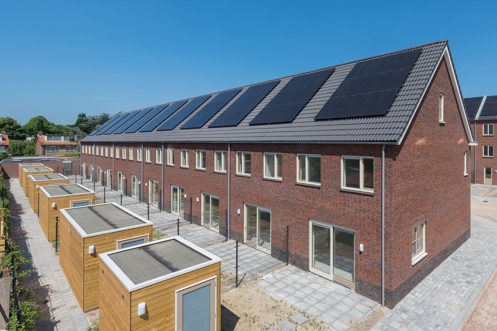 Portfolio Walter Frisart FOTOwerk Vastgoedfotograaf: Nieuwbouw grondgebonden woningen Rhenomare De Meern voor Aberson