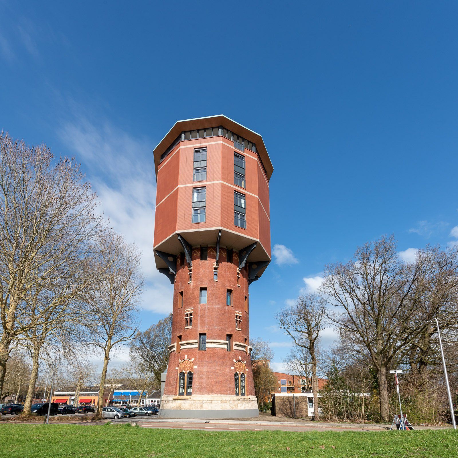 Portfolio Walter Frisart FOTOwerk Architectuurfotograaf: Watertoren Turfmakt Zwolle voor Aberson
