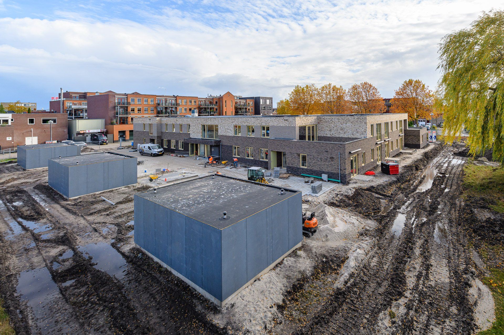 Portfolio Walter Frisart FOTOwerk Bouwfotograaf, Bouwplaatsfotograaf en projectfotograaf: Nieuwbouw Brederoweg Hoogeveen voor Daad architecten