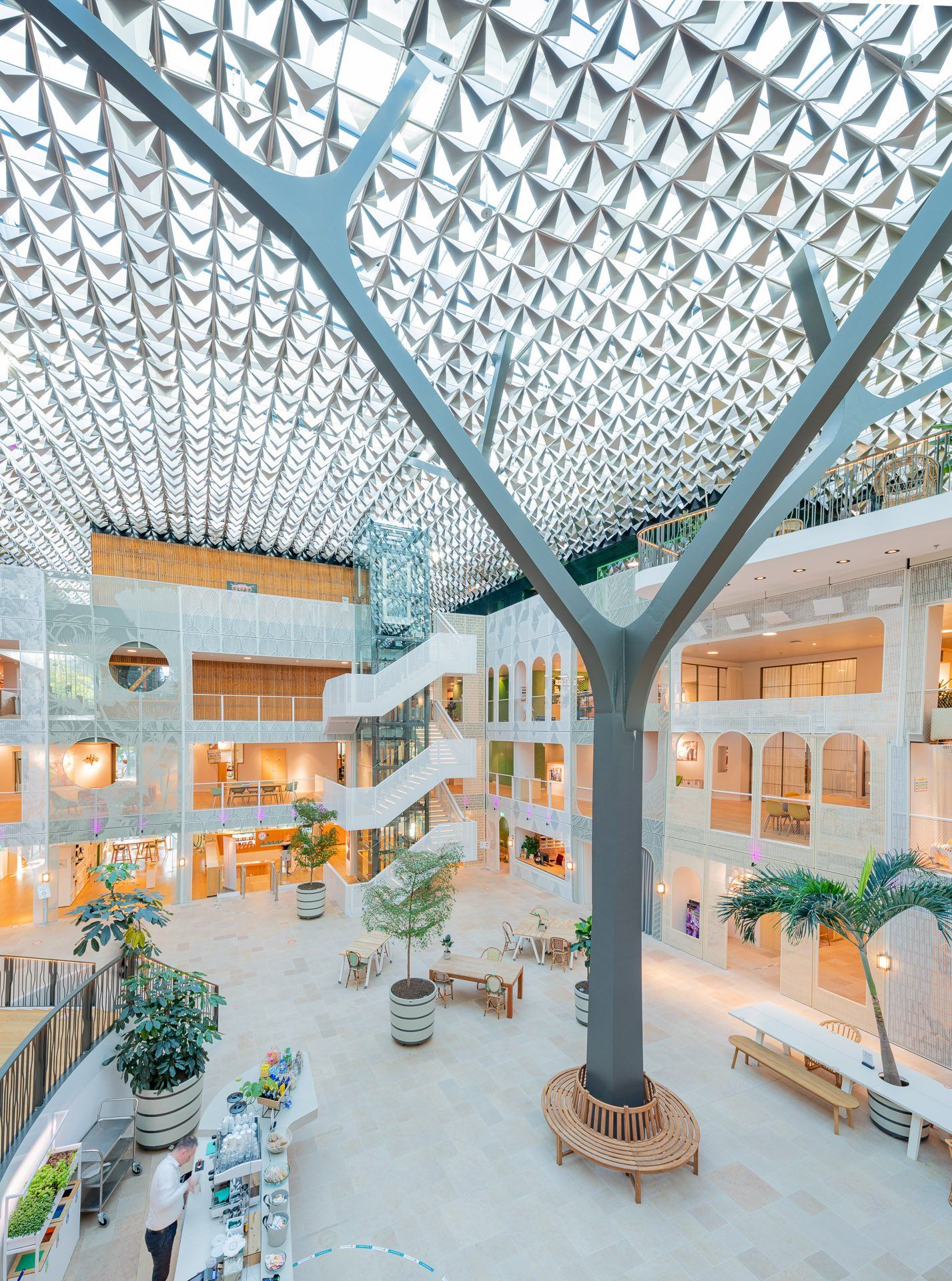 Portfolio Walter Frisart FOTOwerk Vastgoedfotograaf: Interieur kantoor Goededoelen Amsterdam voor Bakker Natuursteen