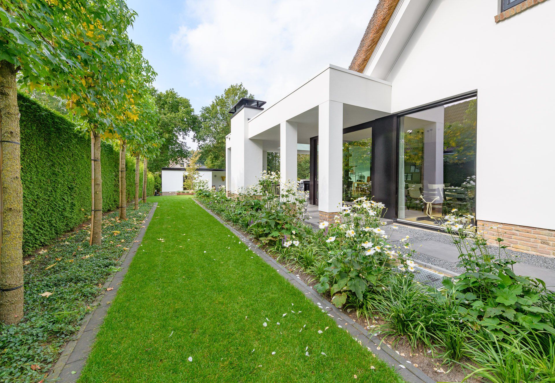Portfolio Walter Frisart FOTOwerk voor Bouwkunst en Architectuur: Tuin woning Zwolle voor Alexbouw