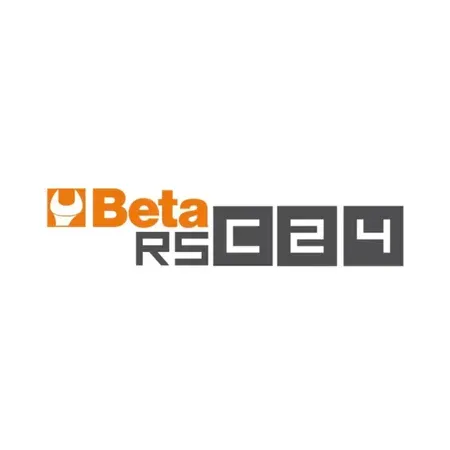 Logo de Beta RS C24, une marque d'outillage, avec une icône de clé orange et un texte gris sur fond blanc.