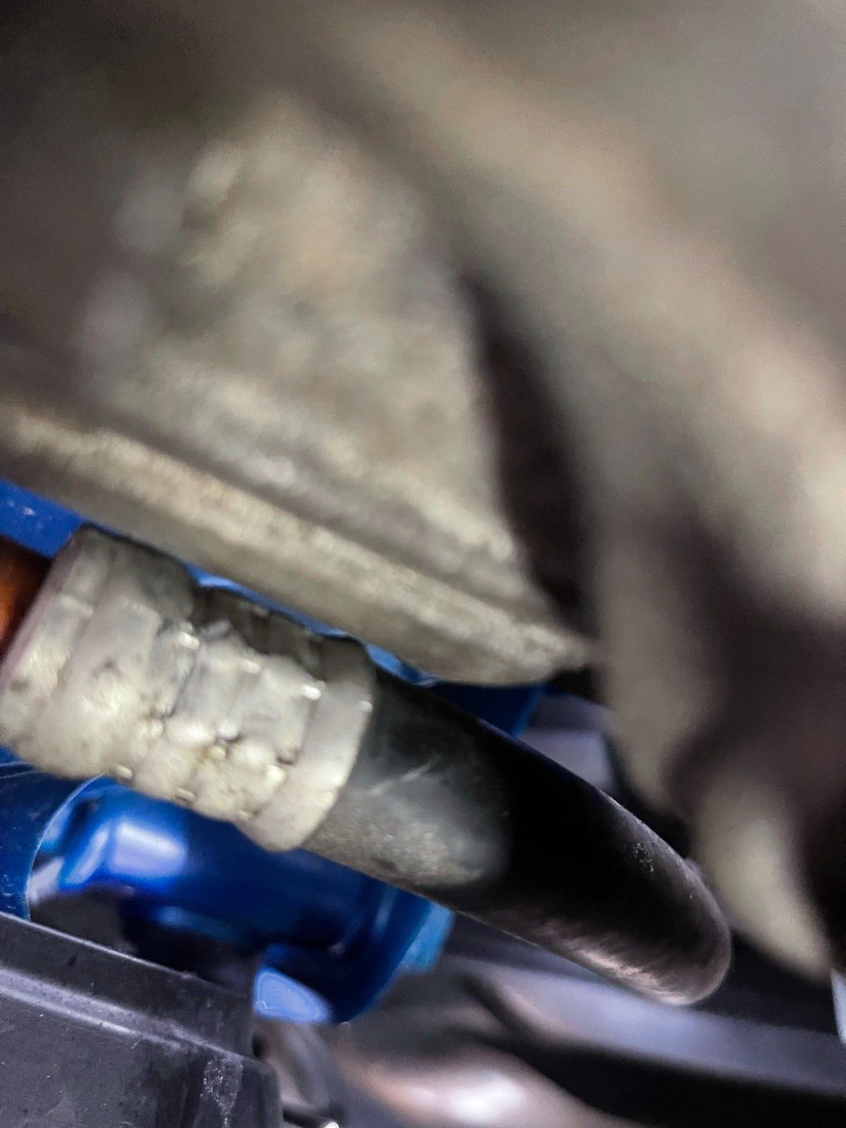 Close-up of Automotive Fuel Line Connection — Cool Cats Auto Air in Urangan, QLD