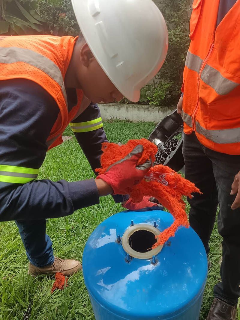 instalación de biofiltros para tratamiento de aguas residuales por personal técnico