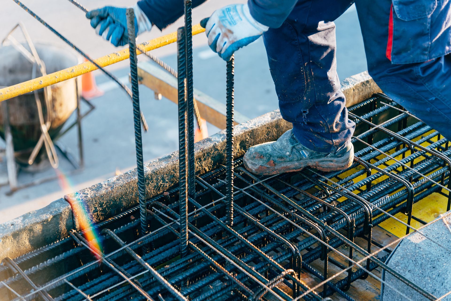 Steel fixing
