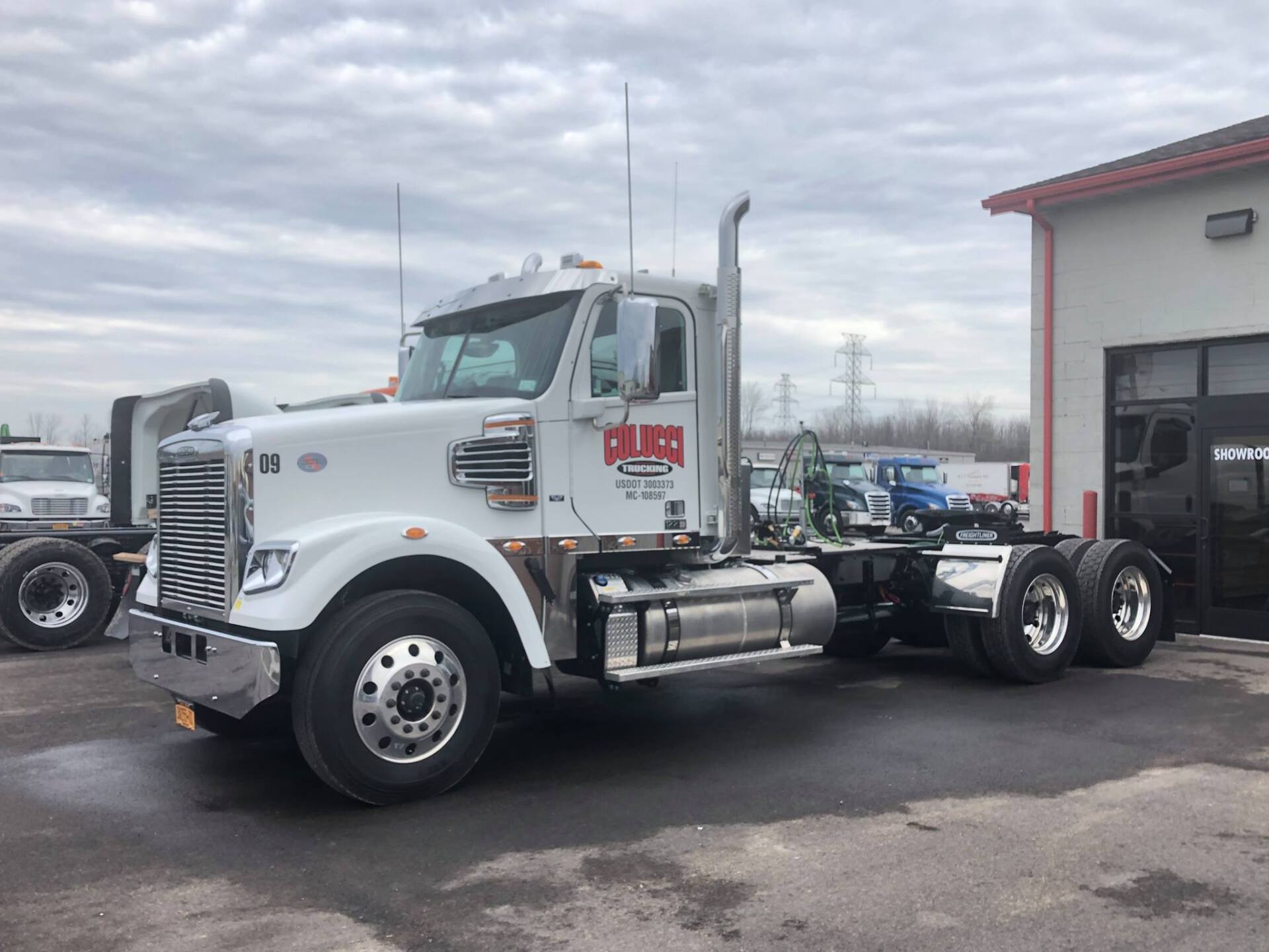 Colucci White Truck — Rome, NY — Colucci Trucking