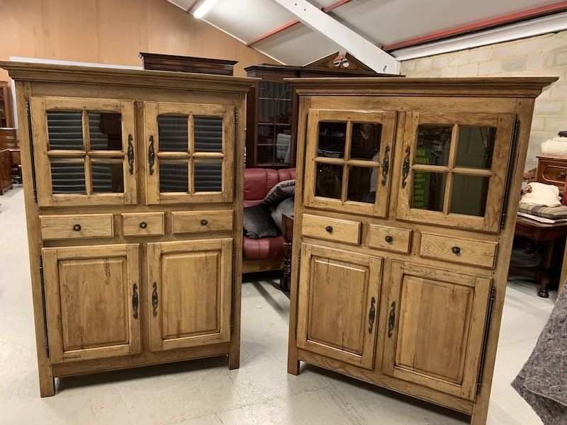 Super Quality Rustic Solid French Oak Cabinets/ Glazed Cabinets