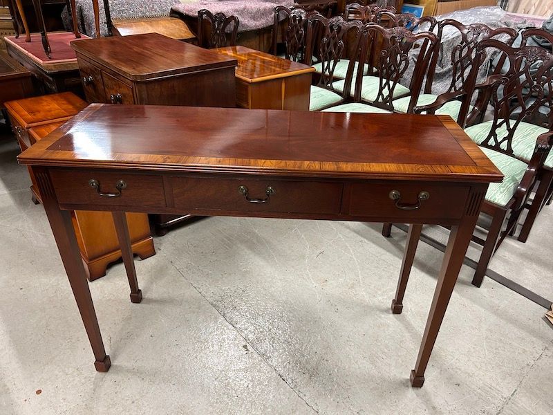 Super Quality Vintage Mahogany & Rosewood Console Table by Archer & Smith Ltd