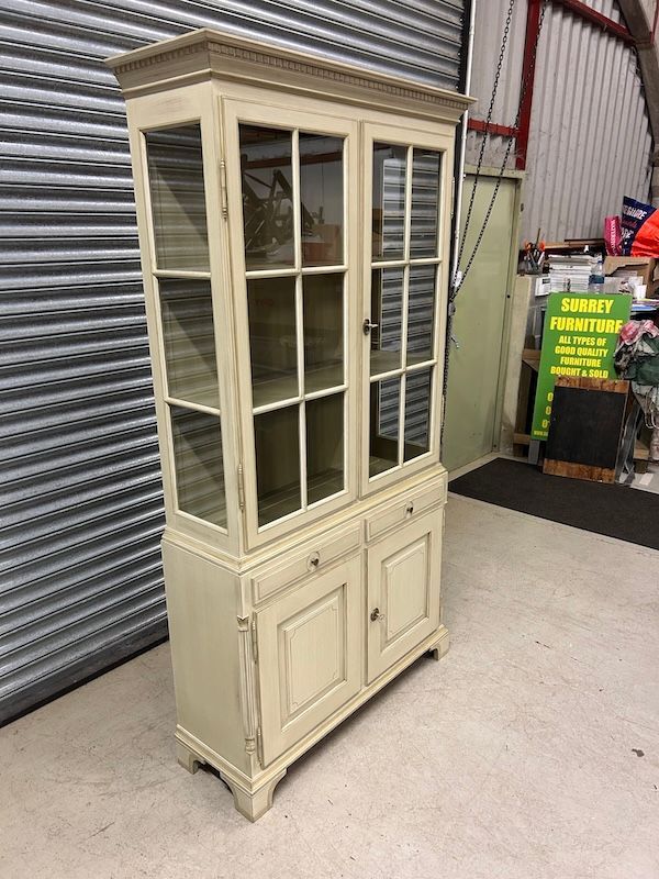 Gustavian Style 'Egeskov' Display Cabinet by K A Roos