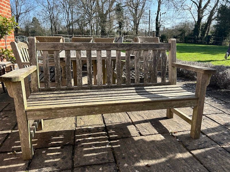 Genuine Plantation Teak Garden Bench by Barlow Tyrie