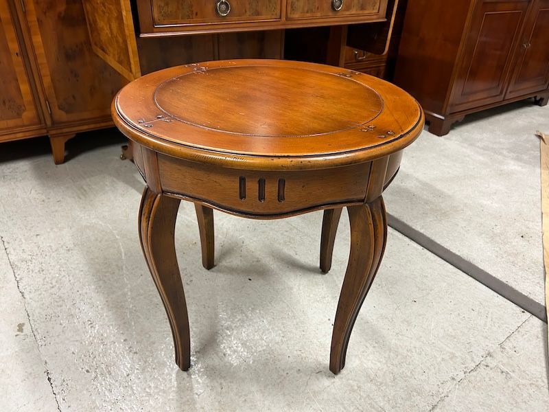 Cherry Wood Finish Side Table