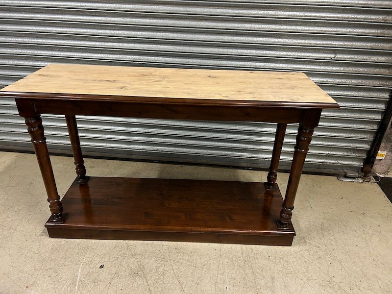 Good Quality Hardwood Console Table by Oka