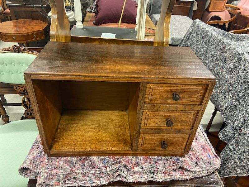 Art Deco Solid Oak Apprentice Piece from Heals