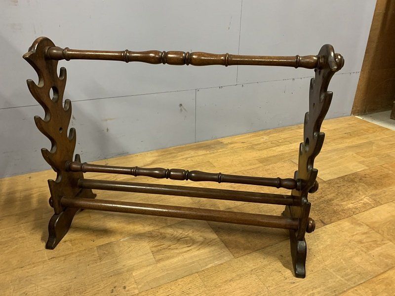 Antique Mahogany Whip Stand