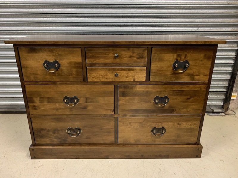 Laura Ashley Garrat Eight Draw Day Chestnut Chest