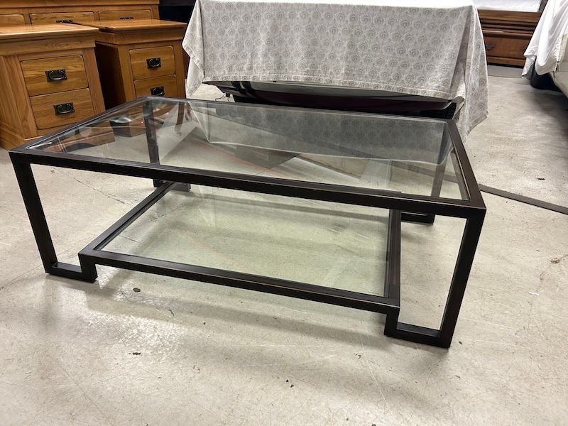 Glass & Metal Laing Emil Coffee Table
