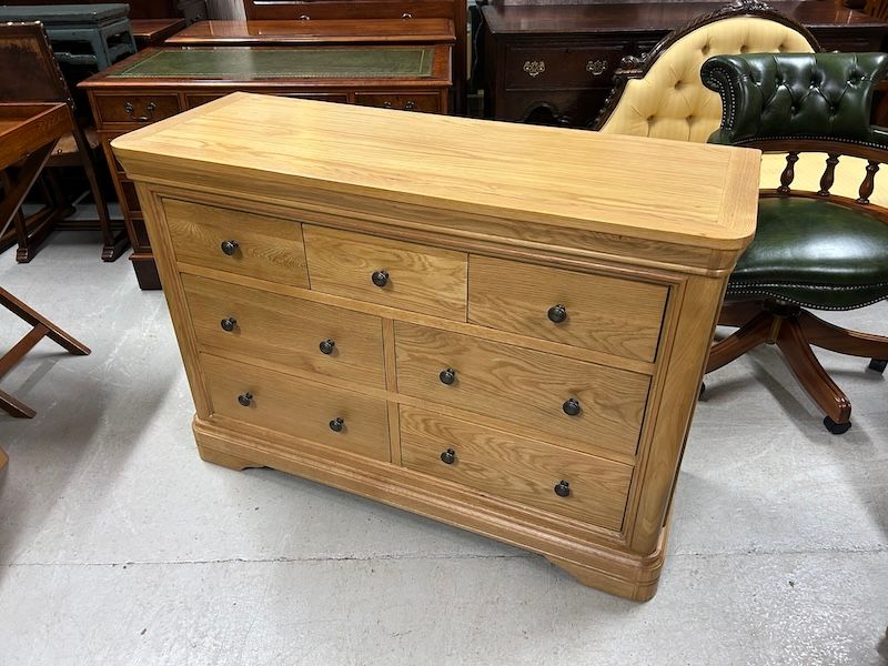Solid Oak Chest of Drawers from Collingwood & Bachelor