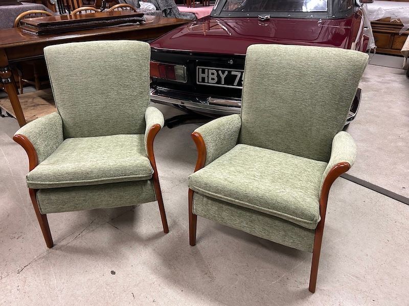 Pair of Parker Knoll Froxfield Side Chairs