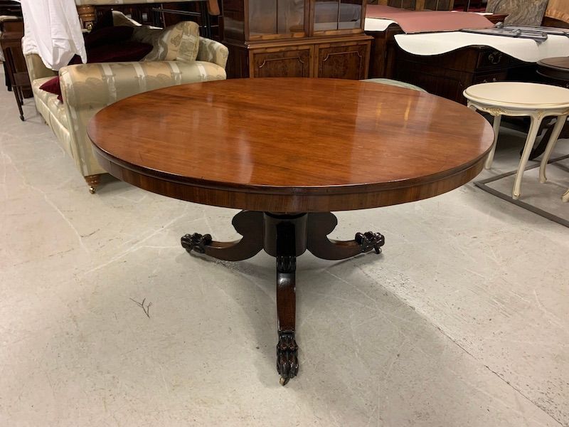Lovely Mahogany Regency Breakfast Tilt Top Table