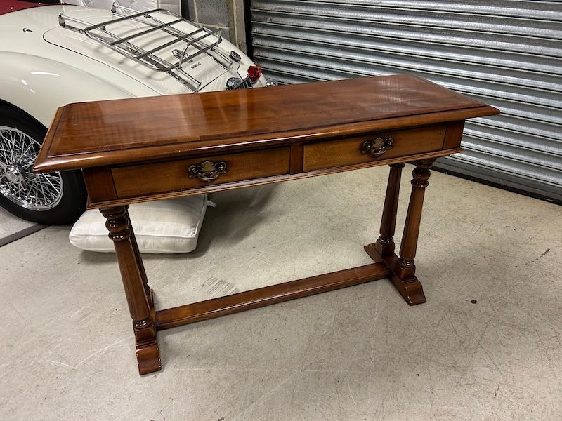Solid Cherry Console Table by Simpson's of Norfolk