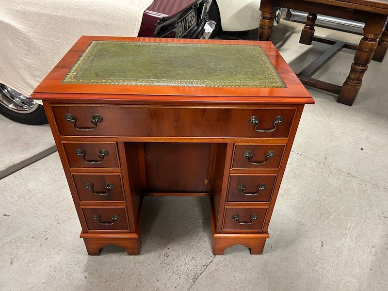Small Proportion Yew Wood Ladies Desk
