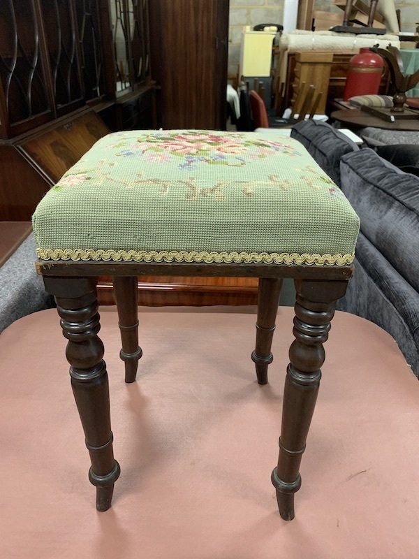 Victorian Mahogany Stool