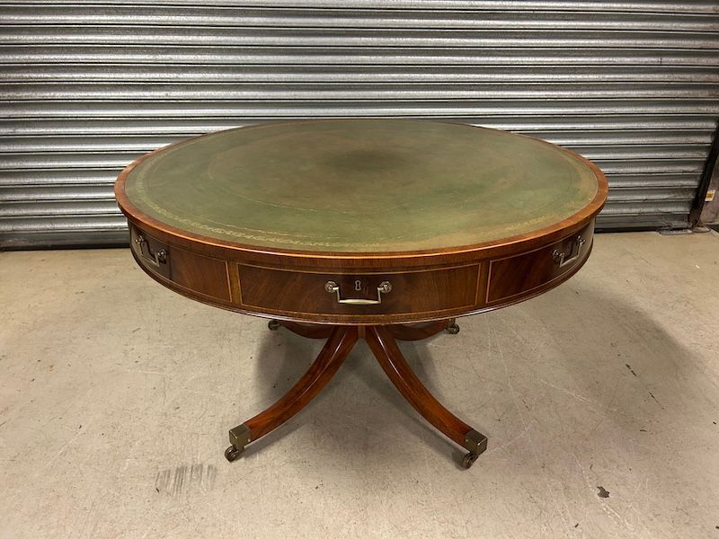 William Tillman Revolving Library Drum Table