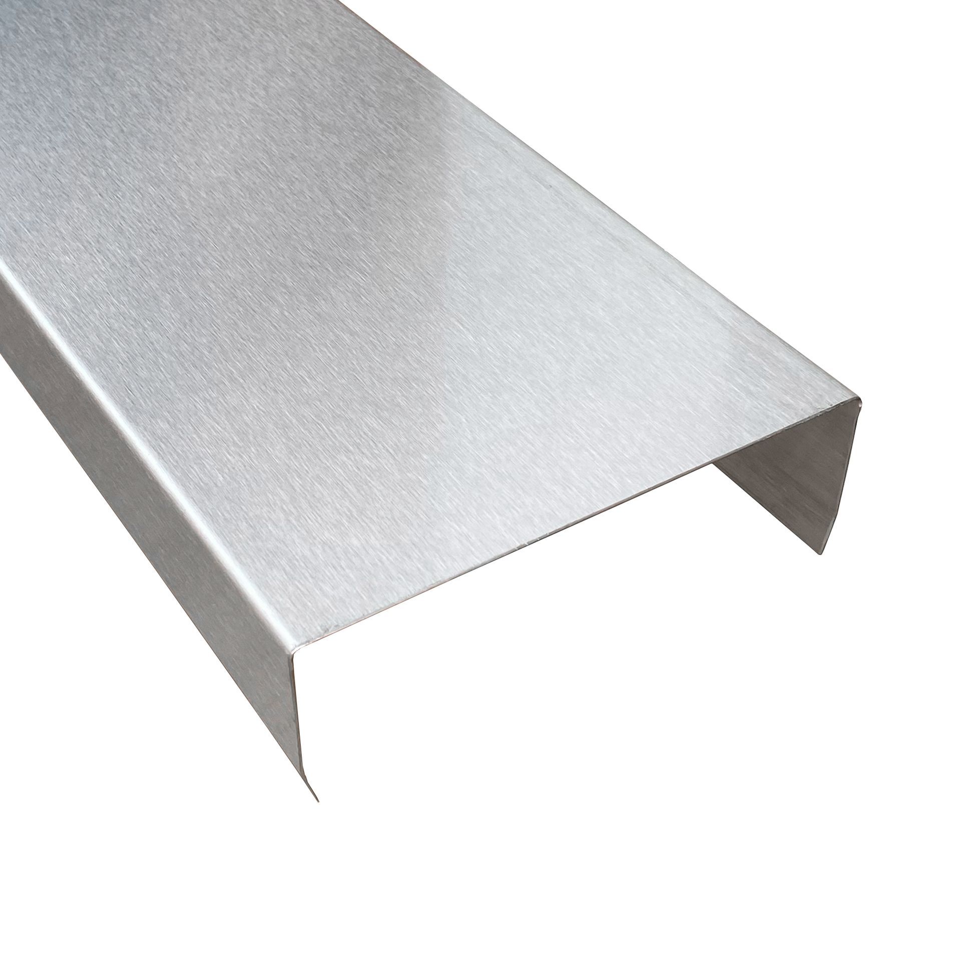 Angled Photo of Stainless Steel End Wall Guard